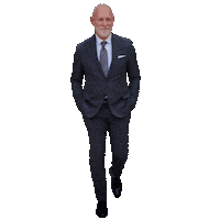 Theman Sticker by RANDY WILLARD | THE MAN MAKES THE SUIT