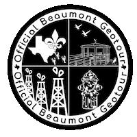 Official Beaumont Geotour Sticker by Visit Beaumont, TX