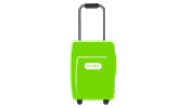 Bag Luggage Sticker by Flix