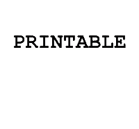 Printable Sticker by The Control Freak Co.