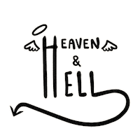 Hyh Heavenandhell Sticker
