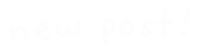 New Post Sticker