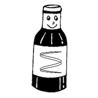 Bottle Sticker by Electrosanne Festival
