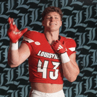 University Of Louisville Football GIF by Louisville Cardinals