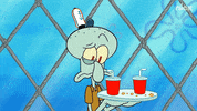 Squidward Tentacles Drink GIF by SpongeBob SquarePants
