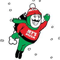 Merry Christmas Sticker by Jet's Pizza