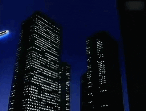 fuzzyghost giphyupload 80s vhs retrowave GIF