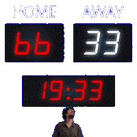 33 Away Sticker