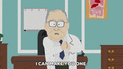 office talking GIF by South Park 