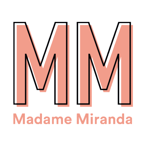 pink beauty Sticker by MadameMiranda