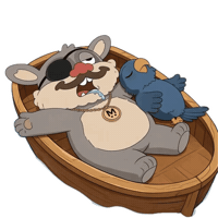 Tired Good Night Sticker
