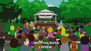 children running GIF by South Park 