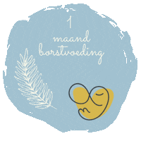 Borstvoedingsbaby Sticker by Borstvoeding & meer