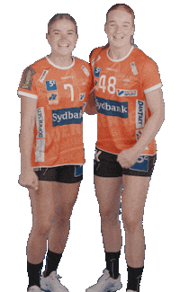 Orange Celebrating Sticker by Odense Håndbold