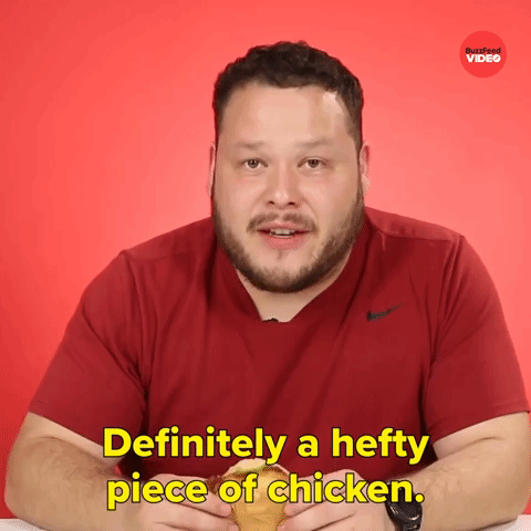 A Hefty Piece of Chicken
