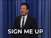 Sign Up Jimmy Fallon GIF by The Tonight Show Starring Jimmy Fallon