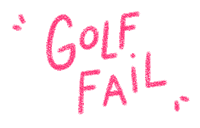 Pink Fail Sticker by Catharina Stewart