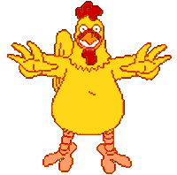 chicken STICKER