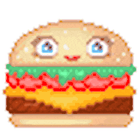 burger cheeseburger STICKER