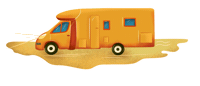 Italy Camping Sticker by Berchida