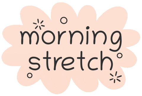 Morning Stretch Sticker by Sixtwo Pilates & Yoga