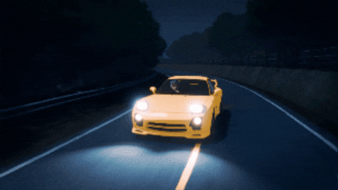Initial D Car GIF