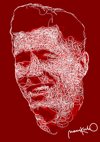manskribo barcelona bayern poland lewandowski GIF