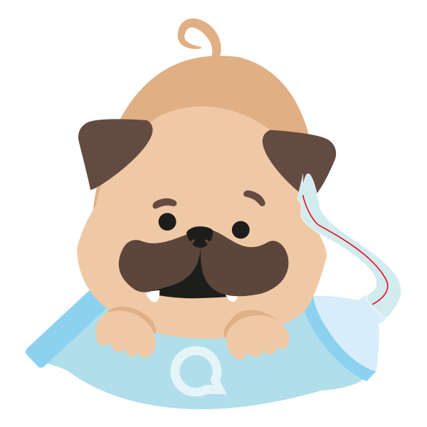 happy dog Sticker by Dental Online