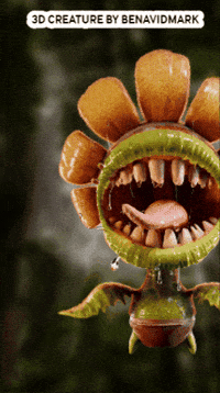 benavidmark 3d blender adobe 3d art GIF