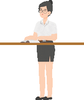 University Working Sticker