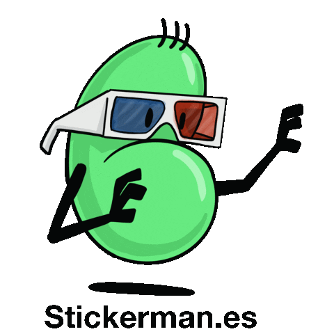 Red And Blue Animation Sticker