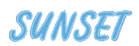 Blue Sky Summer Sticker