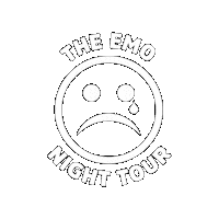 The Emo Sticker by The Emo Night Tour