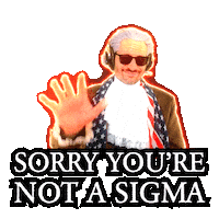 Founding Father Sigma Sticker
