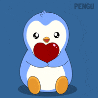Heart Love GIF by Pudgy Penguins