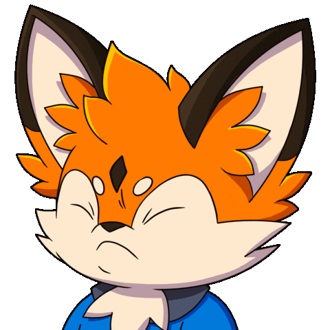 Orange No Sticker by Foxy