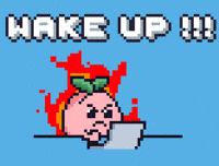 Angry Wake Up GIF by Potatozzz by 9GAG