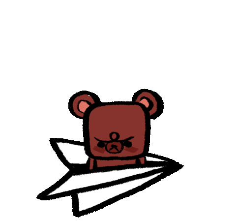 Angry Bear Sticker