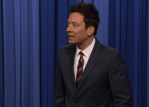 Jimmy Fallon React GIF by The Tonight Show Starring Jimmy Fallon
