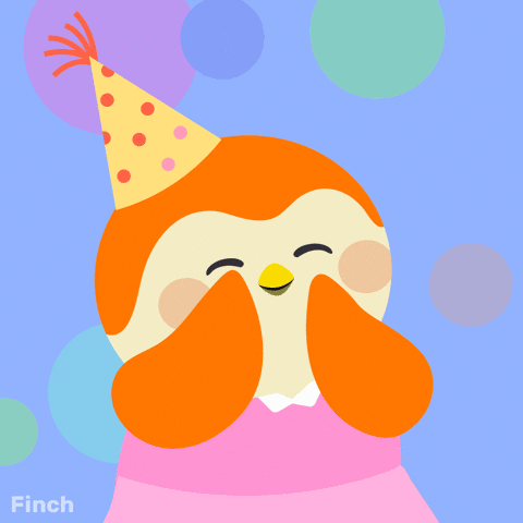 Celebrate Happy Birthday GIF by Finch Care