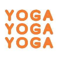 Fitness Yoga Sticker by Dfly