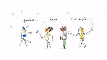 hope justice GIF by Serge Bloch