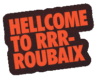 Paris Roubaix Sticker by Vera Cycling