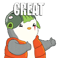 Penguin Yes Sticker by Pudgy Penguins