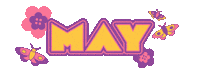 Spring May Sticker by Marcela Illustrates