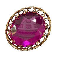 3D Gold Sticker by Carol Civre