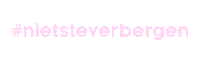 Vivapride Nietsteverbergen Sticker by Viva NL