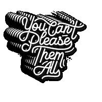 Lettering Type Sticker by blackboardcreativeshop
