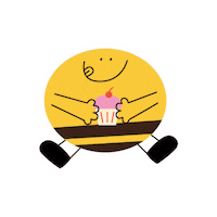 Chillin Eating Sticker by stibee