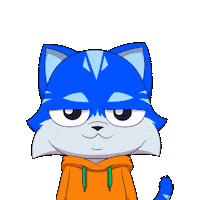 Happy Whats Up Sticker by Toshithecat